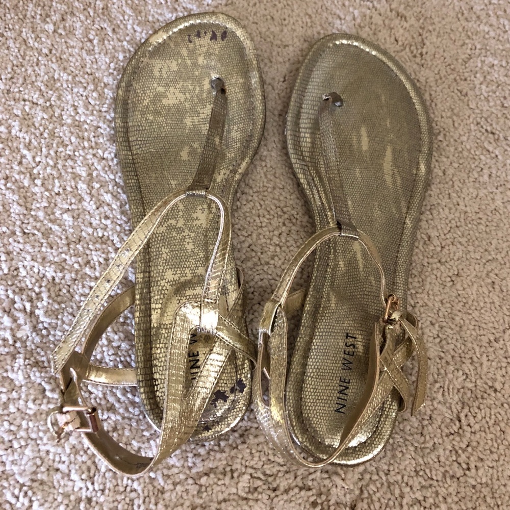 Gold Sandals!
